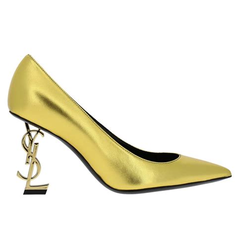 scarpe ysl oro|farfetch ysl shoes.